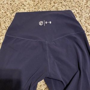 Navy Born Primitive x Barbella Box Leggings
